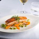 Menu podczas rejsu po Sekwanie.