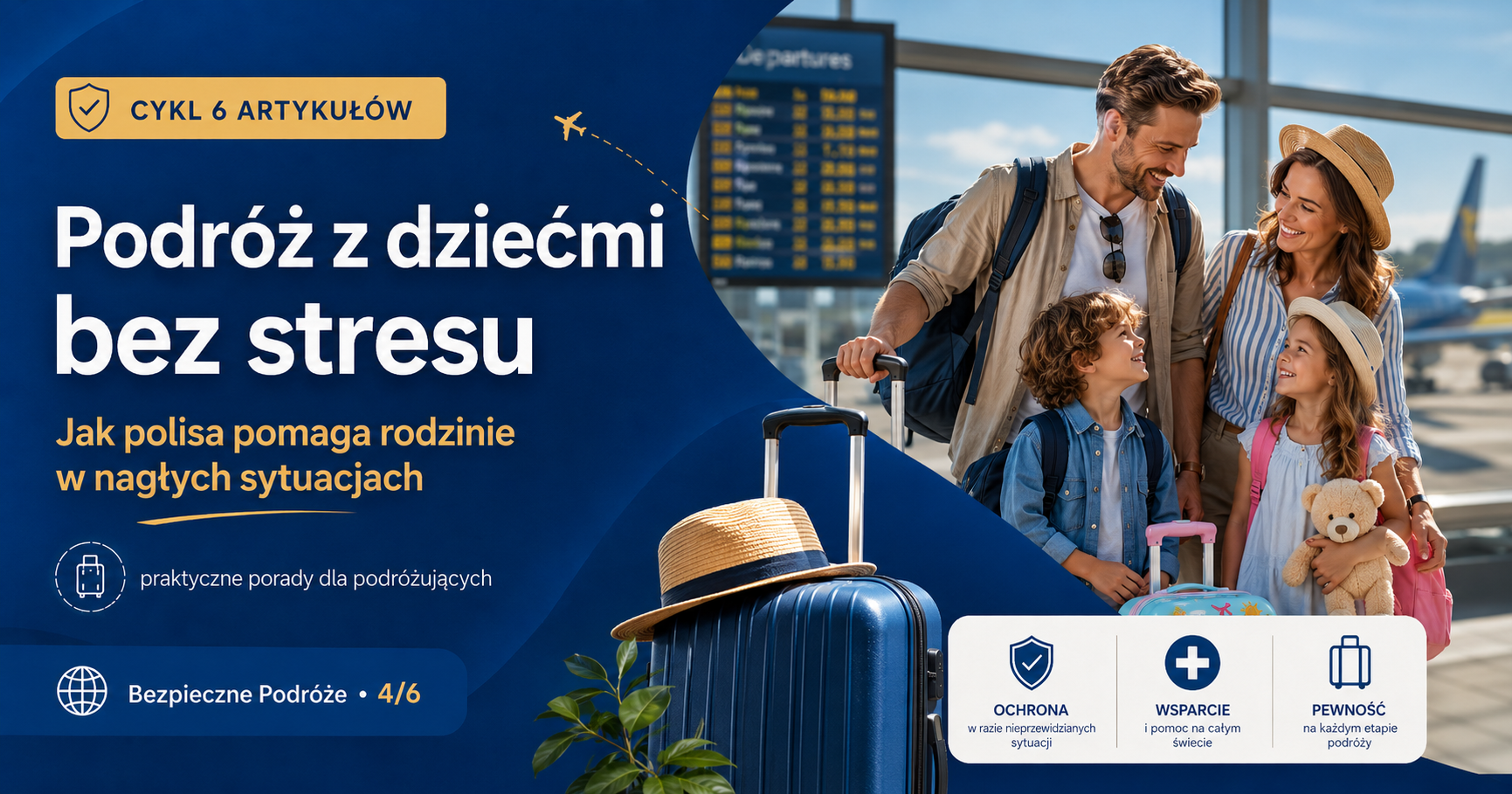 Ubezpieczenie turystyczne dla całej rodziny.